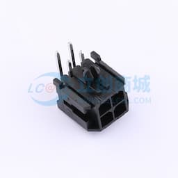 【插件】2x2P 间距:3mm 弯插 系列:Micro-Fit(MX 3.0)缩略图