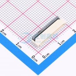 翻盖式 双侧触点/上下接 P数:30P 间距:0.5mm缩略图