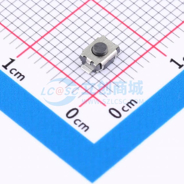 4*3*2mm 立贴 轻触开关实物图