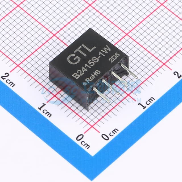 DC-DC 模块电源，定电压输入，隔离非稳压单路输出【插件】实物图