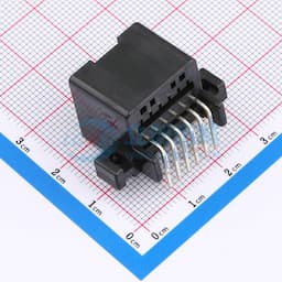 2x6P 间距:2.5mm 弯插 【插件】缩略图