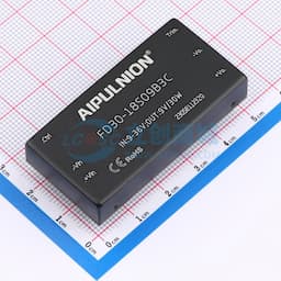 DC/DC模块电源，宽范围输入，30W输出功率，超薄封装【插件】缩略图