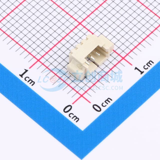 1x3P 间距:1.25mm 卧贴 系列:PicoBlade(MX 1.25)实物图