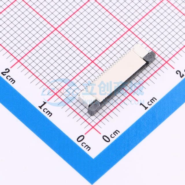 抽屉式 上接 P数:24P 间距:0.5mm实物图