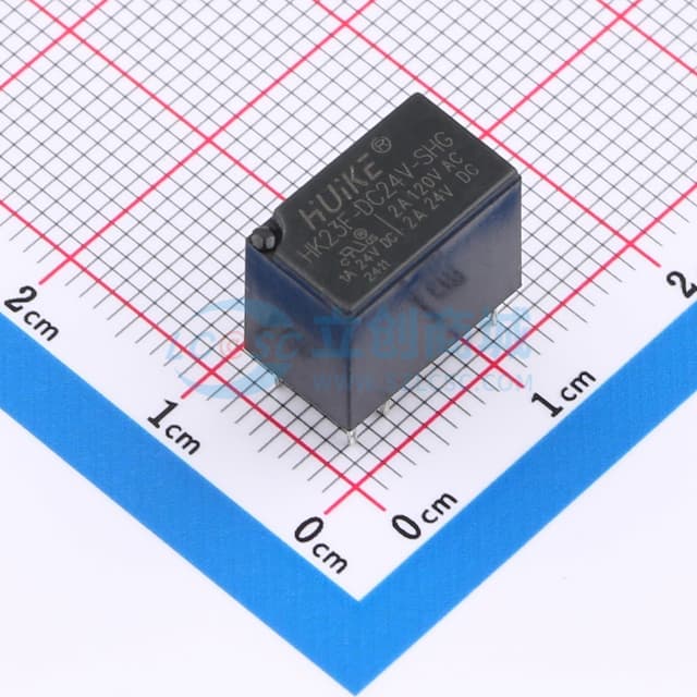 24V 一组转换:1C(单刀双掷-转换)【继电】实物图