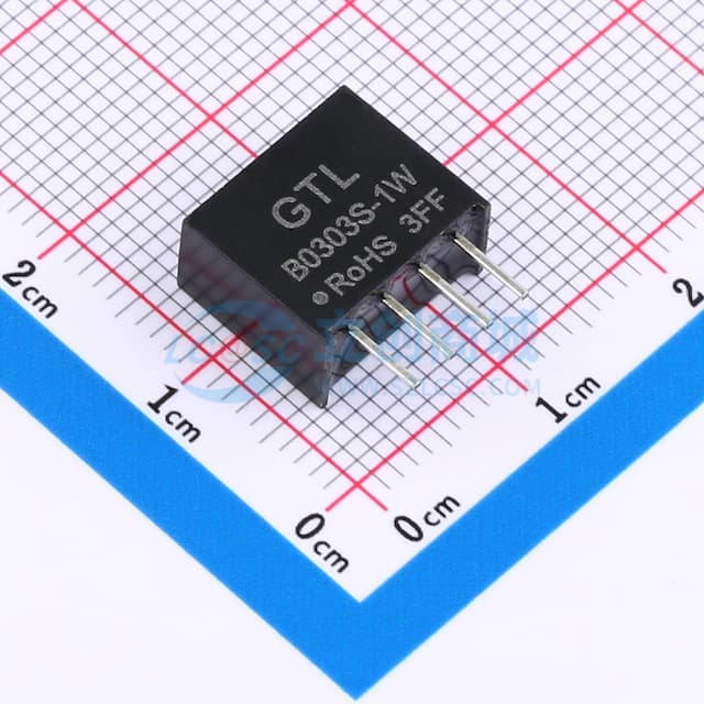 DC-DC 模块电源，定电压输入，隔离非稳压单路输出【插件】实物图