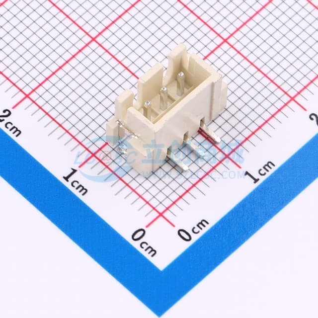 1x3P 间距:2.5mm 立贴 系列:XH实物图