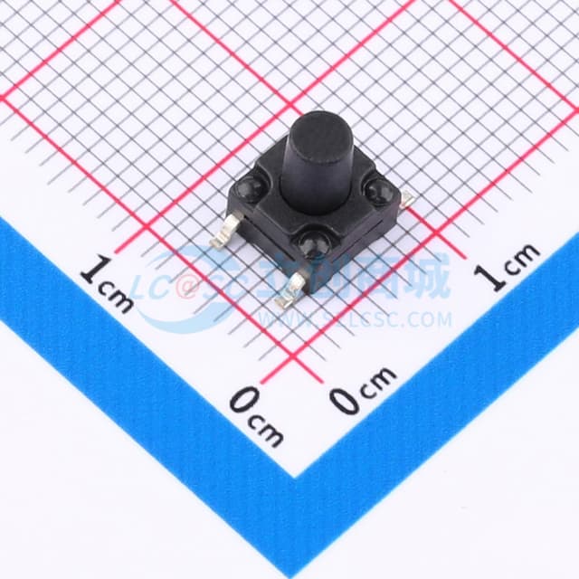 6.2*6.2*8mm 立贴 轻触开关实物图