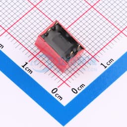 2.54mm 平拨,凸起式 2位【拨码】缩略图