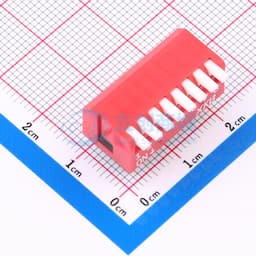 间距2.54mm 琴键 8位拨码开关 【拨码】缩略图