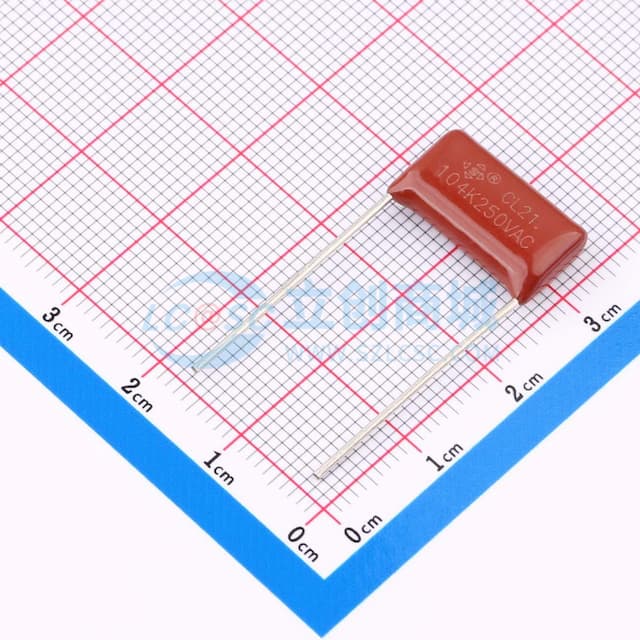 100nF ±10% 250V P=15 L=20 CL21 17*9.5*5【插件】实物图