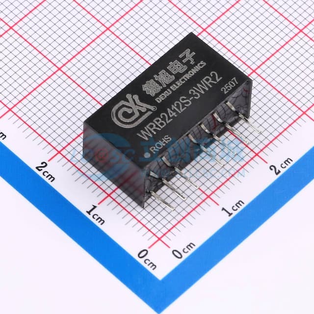 3W宽电压输入隔离稳压单路正输出DC-DC模块电源【插件】实物图