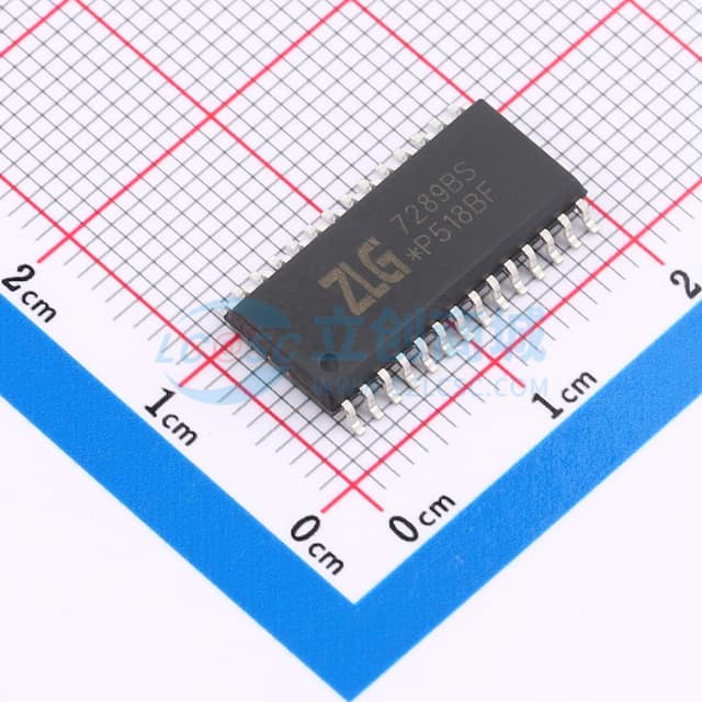 串行接口LED数码管及键盘管理器件实物图