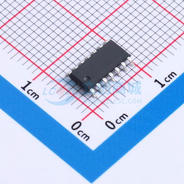 8位OTP型单片机带12位电阻式ADC实物图