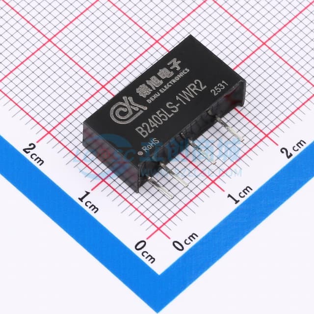 1W定电压输入隔离非稳压单路输出DC-DC模块电源【电源】实物图