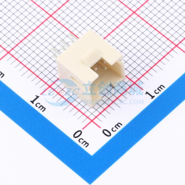 2x3P 间距:2mm 直插 系列:PHB 【插件】实物图
