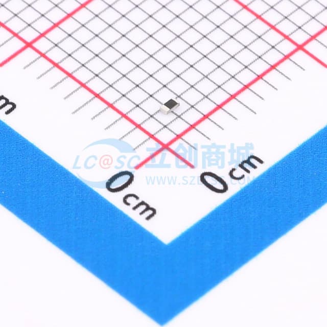 10Ω ±1% 62.5mW 厚膜电阻实物图