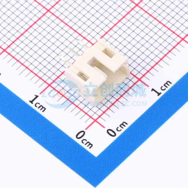 1x3P 间距:2mm 直插 系列:PH 【插件】实物图