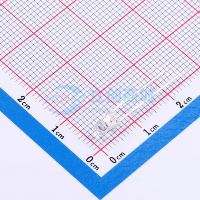 3mm (940)红外发射管实物图