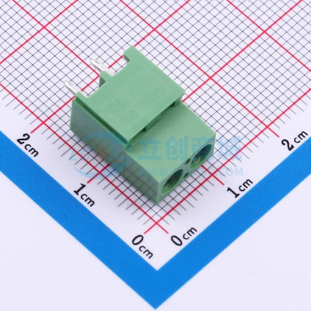 5.08mm 直插 排数:1 每排P数:2实物图