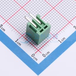 1x2P 2.54mm 排数:1 每排P数:2 【插件】缩略图