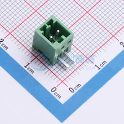 1x2P 2.54mm 排数:1 每排P数:2 【插件】缩略图