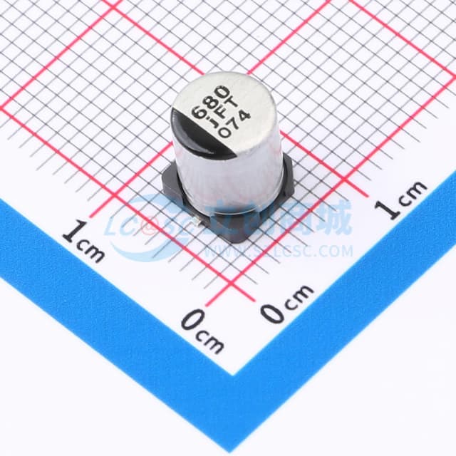 680uF ±20% 6.3V实物图