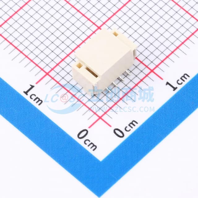 1x4P 间距:1.25mm 立贴 系列:GH实物图