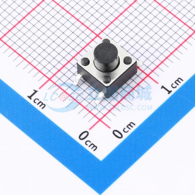 6*6*6mm 立贴 轻触开关实物图