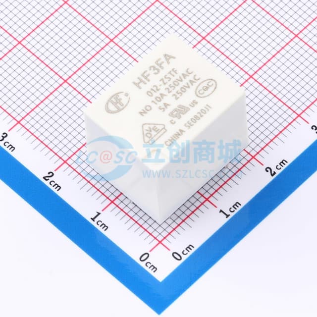 12V 一组转换:1C(单刀双掷-转换)【继电】实物图
