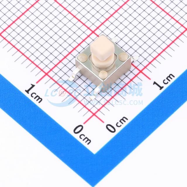 6*6*3.9mm 立贴 轻触开关实物图