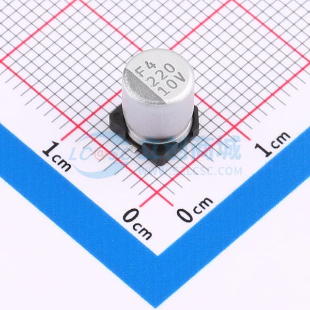 220uF ±20% 10V实物图