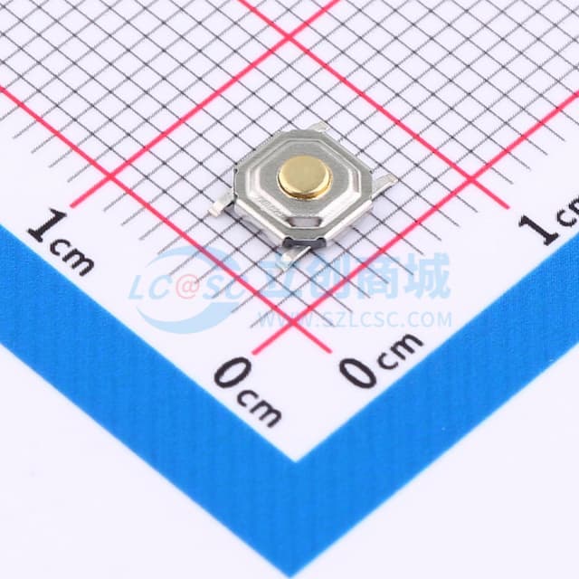 5.1*5.1*1.5mm 立贴 轻触开关实物图