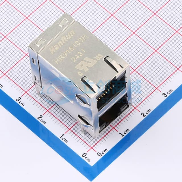 弯插 带LED 【插件】实物图