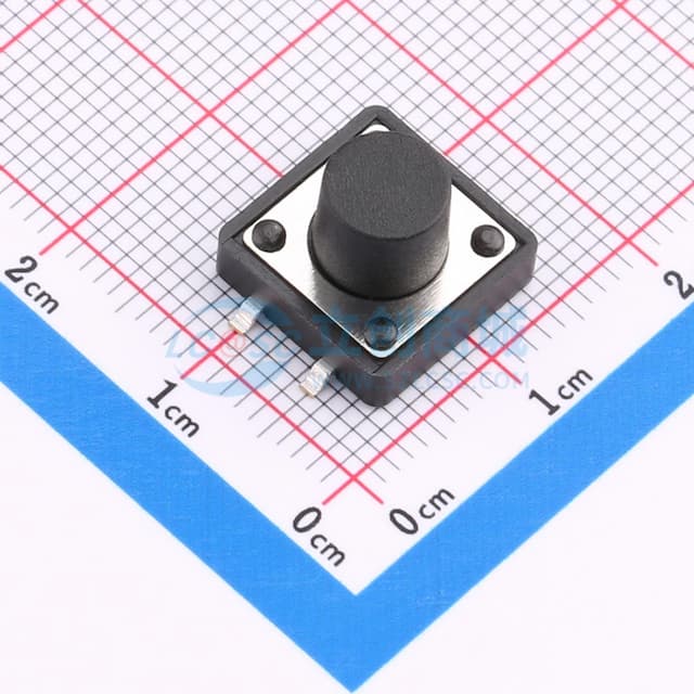 12*12*8.5mm 立贴 轻触开关实物图