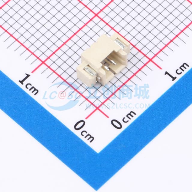 1x2P 间距:1.25mm 卧贴实物图
