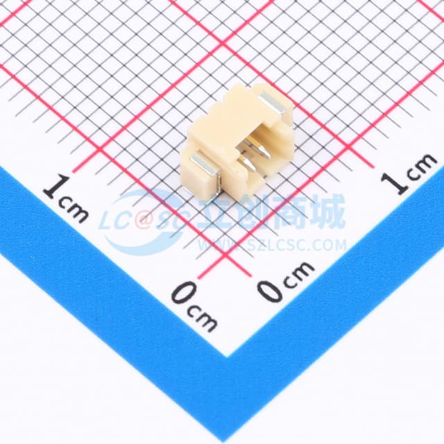 1x2P 间距:1.25mm 卧贴实物图