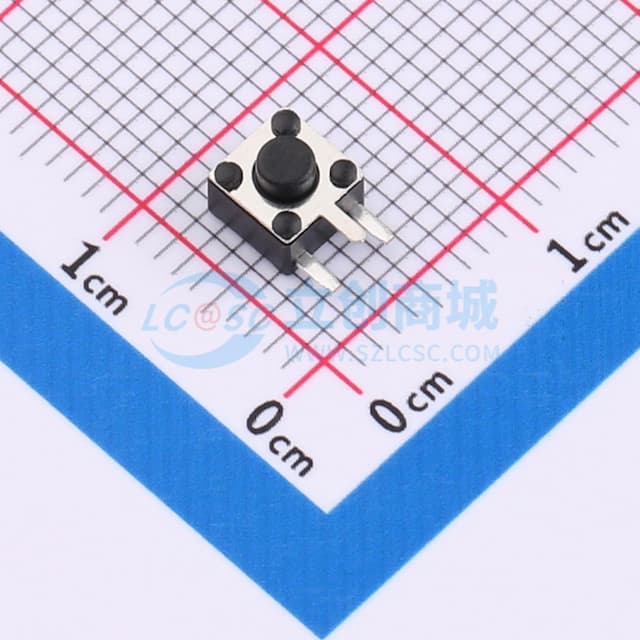 4.5*4.5*3.8mm 立贴 轻触开关 【插件】实物图