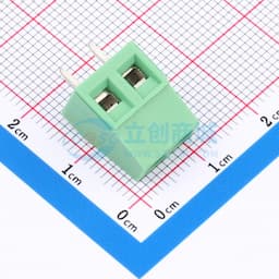 1x2P 5.08mm 直插 排数:1 每排P数:2 【螺钉】缩略图