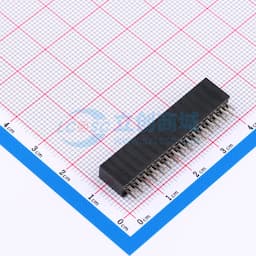 2x15P 间距:2.54mm 直插 【排针】缩略图