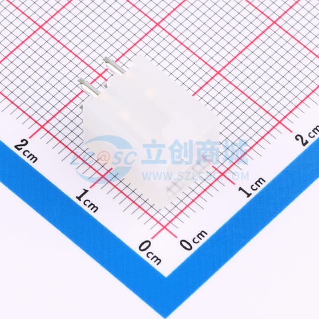 2x2P 间距:4.2mm 直插 【插件】实物图