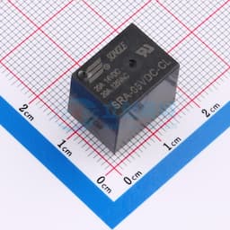 5V继电器 单刀双掷 黑色 【继电】缩略图