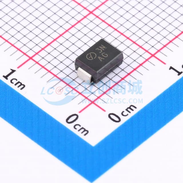 双向TVS 6V截止 峰值浪涌电流：58.3A实物图