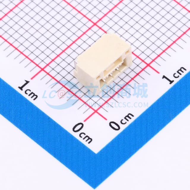 1x3P 间距:1.25mm 卧贴 系列:GH实物图