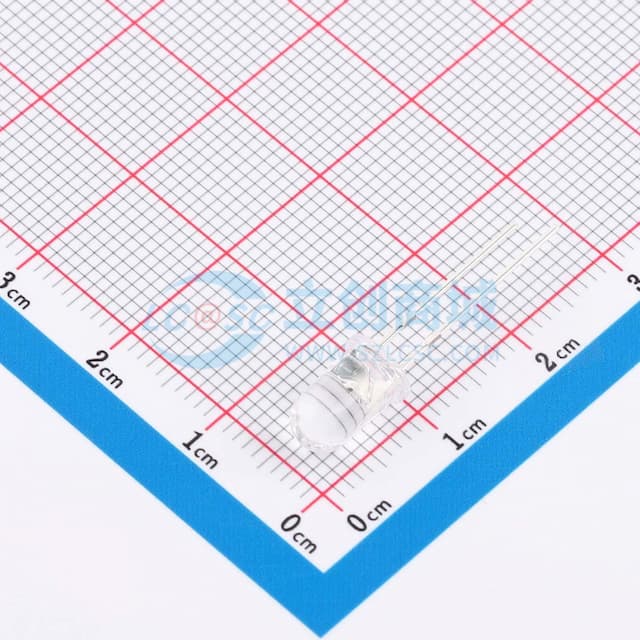 5mm (940)红外发射管实物图