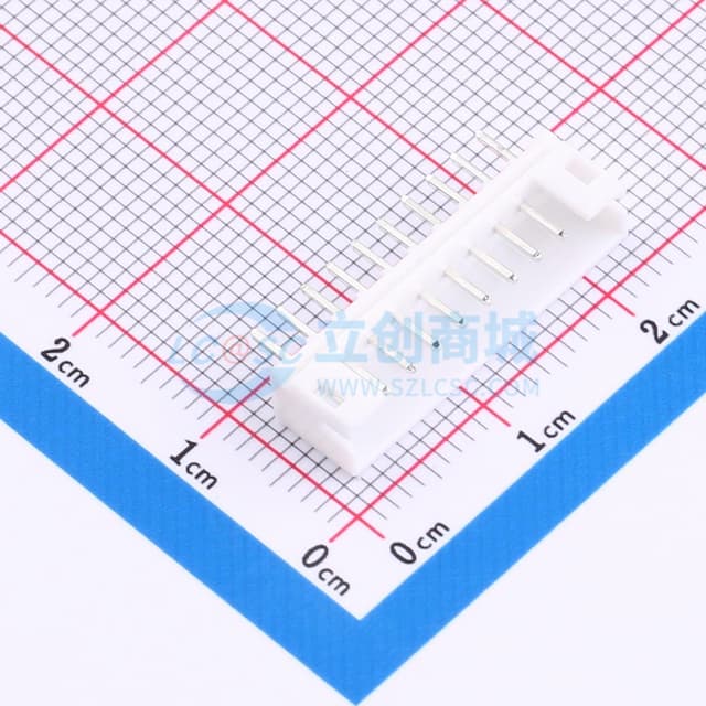 1x10P 间距:2mm 直插 系列:PH 【插件】实物图
