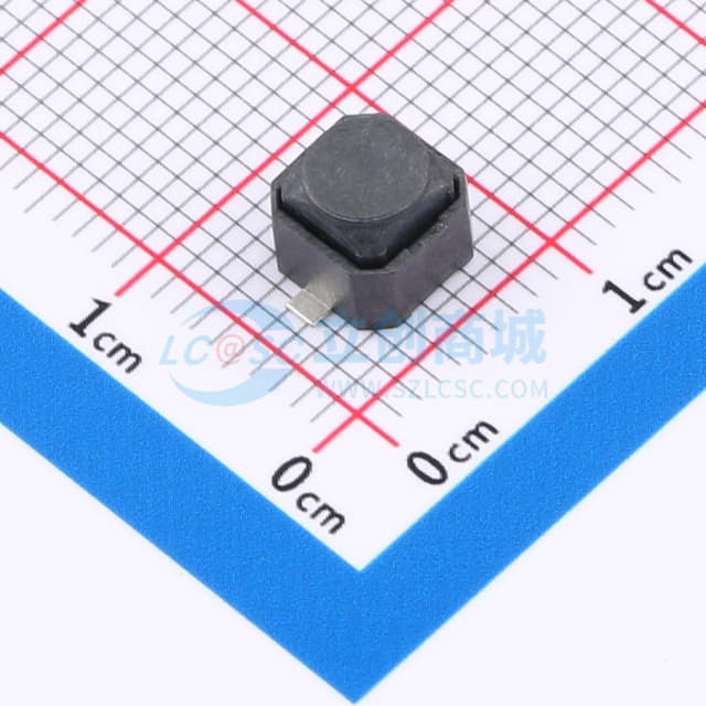 6*6*5mm 立贴 轻触开关实物图