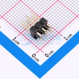 2x3P 间距:2.54mm 方针 直插 【排针】缩略图
