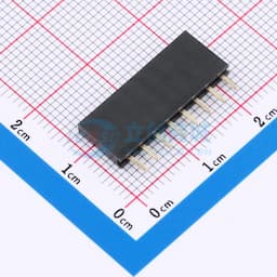 【插件】1x8P 间距:2.54mm 直插缩略图