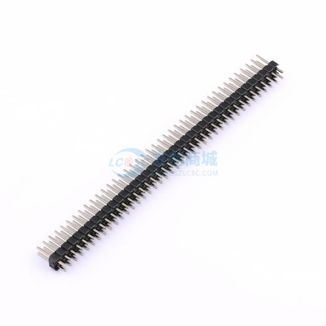 2x40P 间距:2.54mm 方针 直插 【排针】实物图